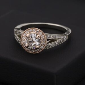 Custom Diamond Engagement Ring